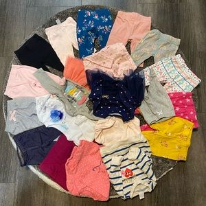 🔥 Lot of Baby girl clothes 0-3 months🔥